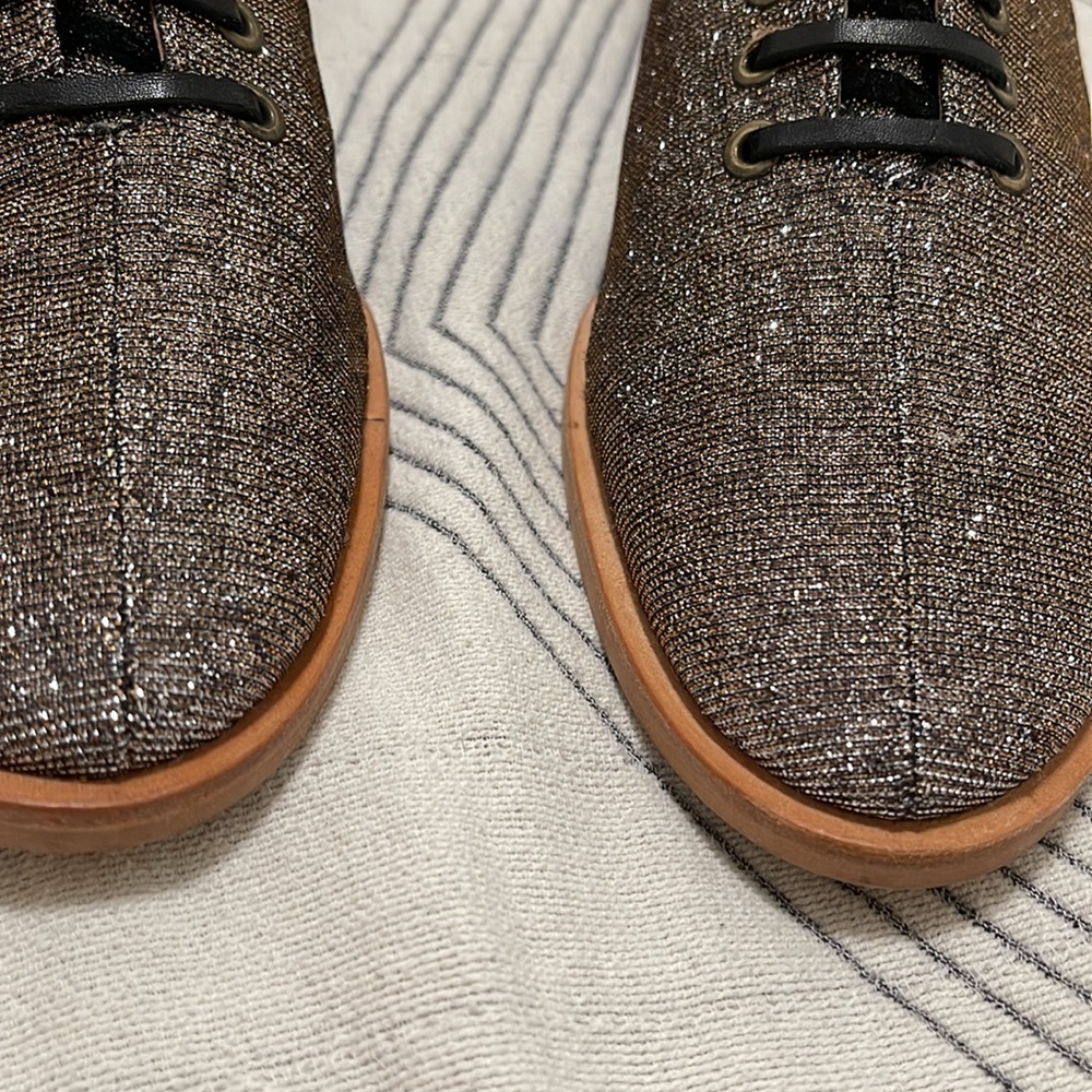 Free PEOPLE LUCCA OXFORD in METALLIC - Picture 6 of 14